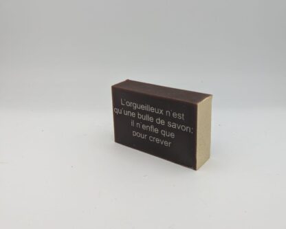 "L'orgueilleux n'est qu'une bulle de savon, il n'enfle que pour creuver" – Image 7