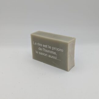 "Le rire est le propre de l'homme, le savon aussi ..."