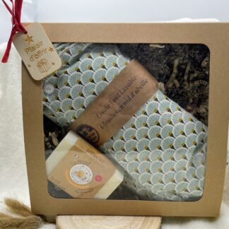 Coffret rouleau 6 feuilles essuies tout et savon vaisselle