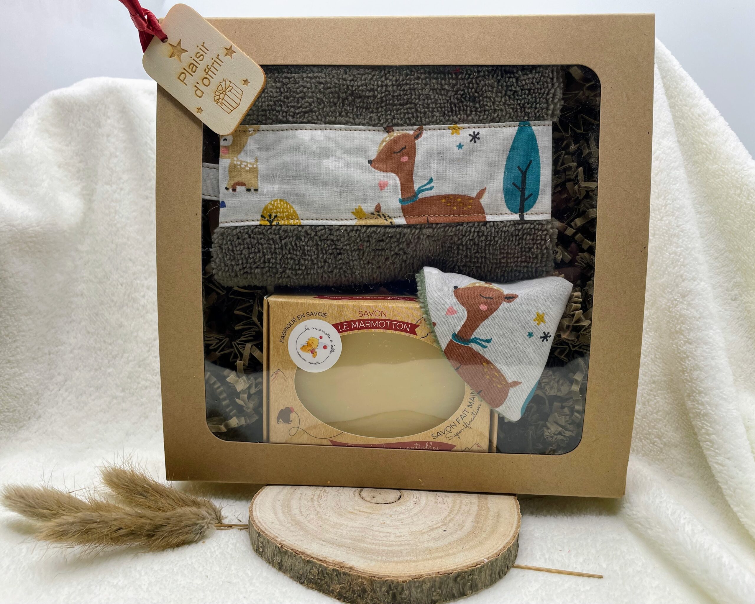 Coffret savon, gant de toilette et tipi pipi – Image 2
