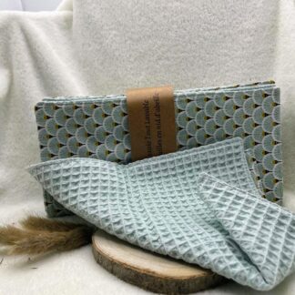 Essuies tout lavables feuilles