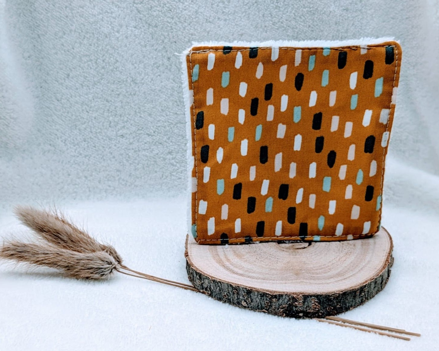 Lingettes lavables et réutilisables colorées – Image 11