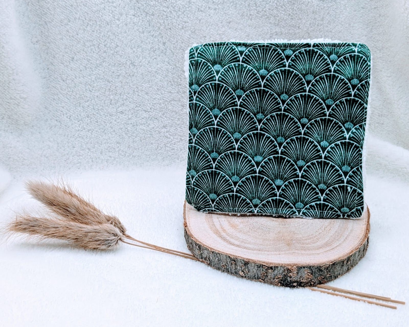 Lingettes lavables et réutilisables colorées – Image 4